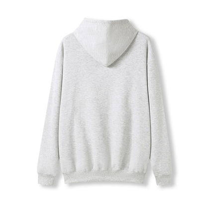 RAMO TP212H Men's Kangaroo Pocket Hoodie — Snow Marl back