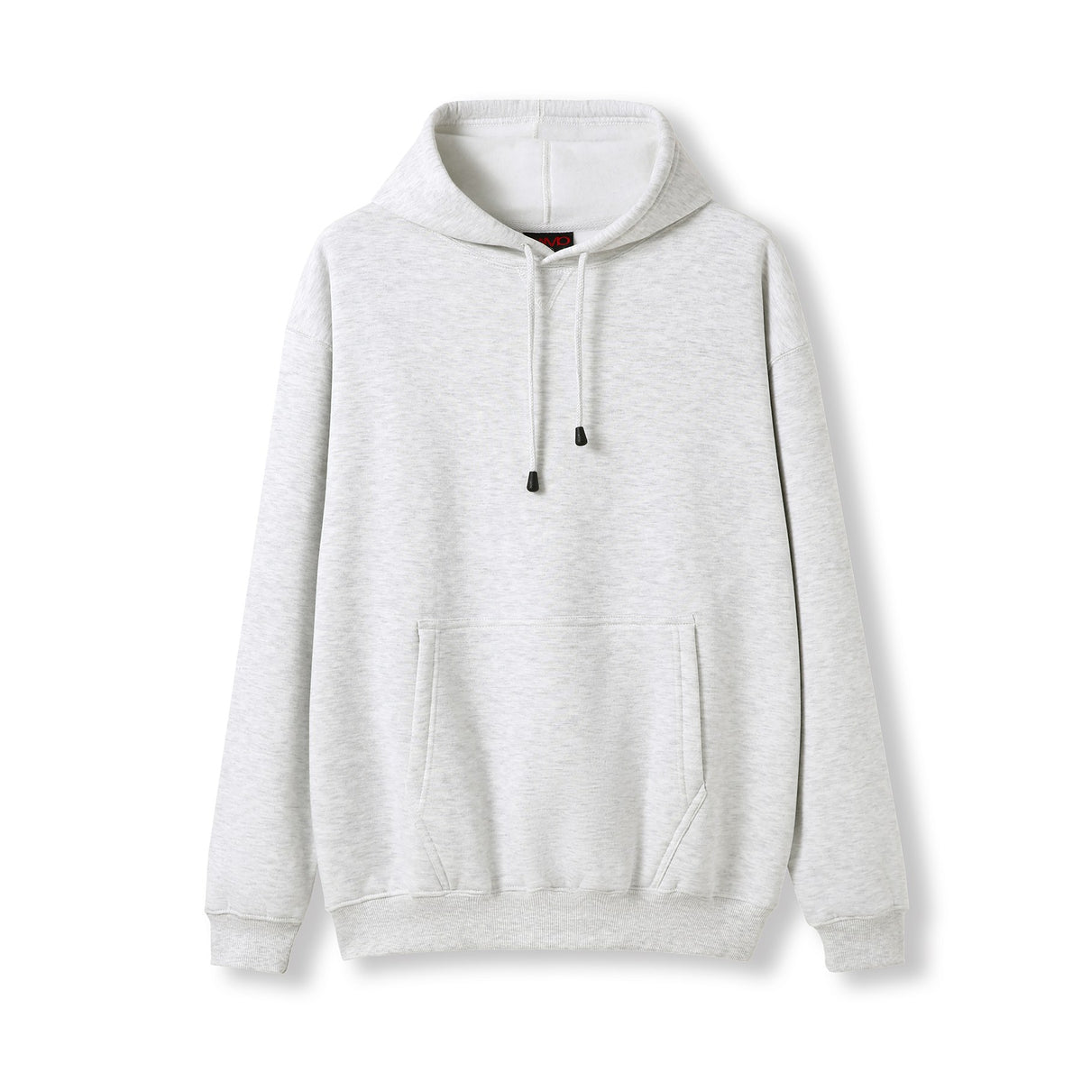RAMO TP212H Men's Kangaroo Pocket Hoodie — Snow Marl front