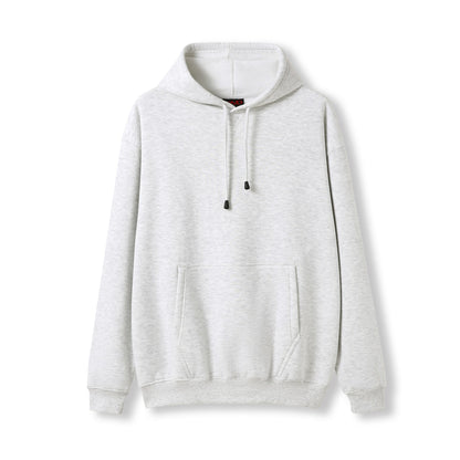 RAMO TP212H Men's Kangaroo Pocket Hoodie — Snow Marl front