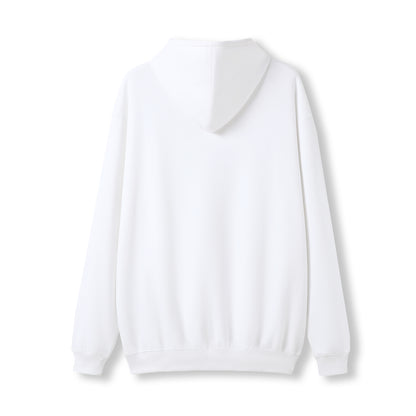 RAMO TP212H Men's Kangaroo Pocket Hoodie — White back