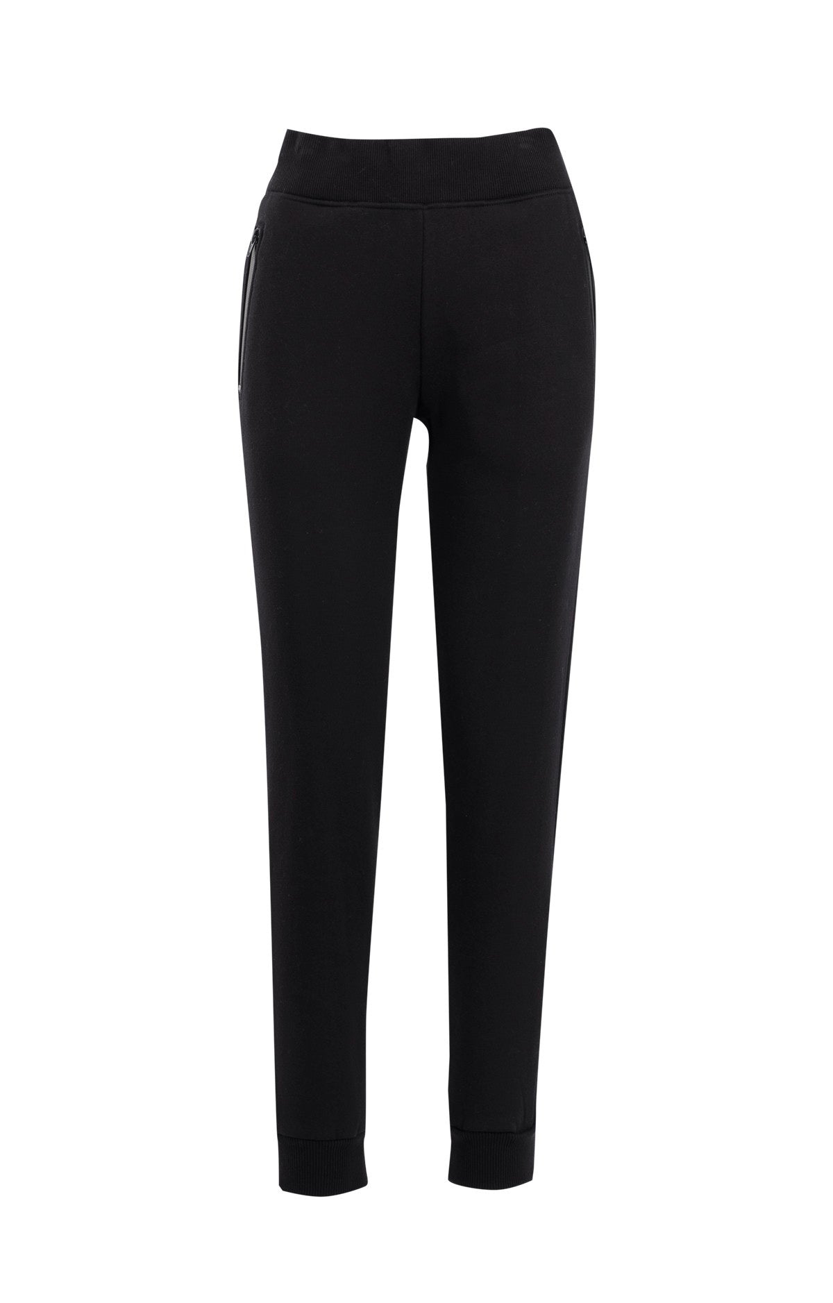 RAMO TR07LD Women’s STANCE brushed fleece pants — Black front