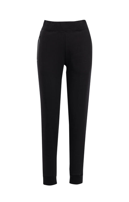 RAMO TR07LD Women’s STANCE brushed fleece pants — Black front