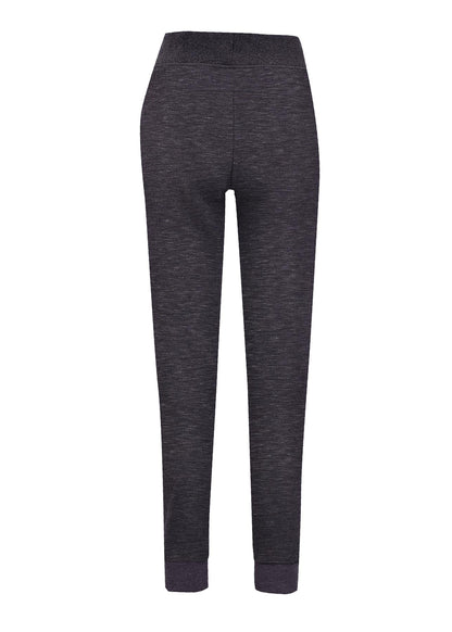 RAMO TR07LD Women’s STANCE brushed fleece pants — Black Marl back