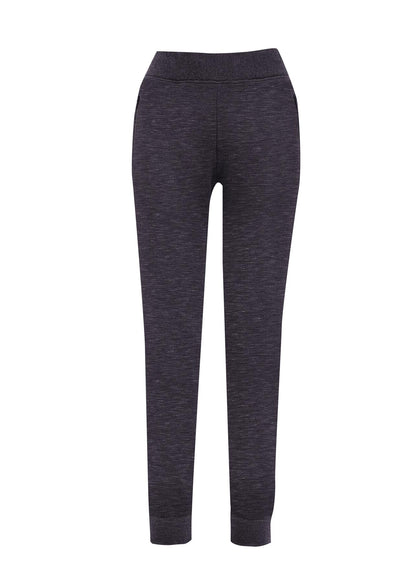 RAMO TR07LD Women’s STANCE brushed fleece pants — Black Marl front
