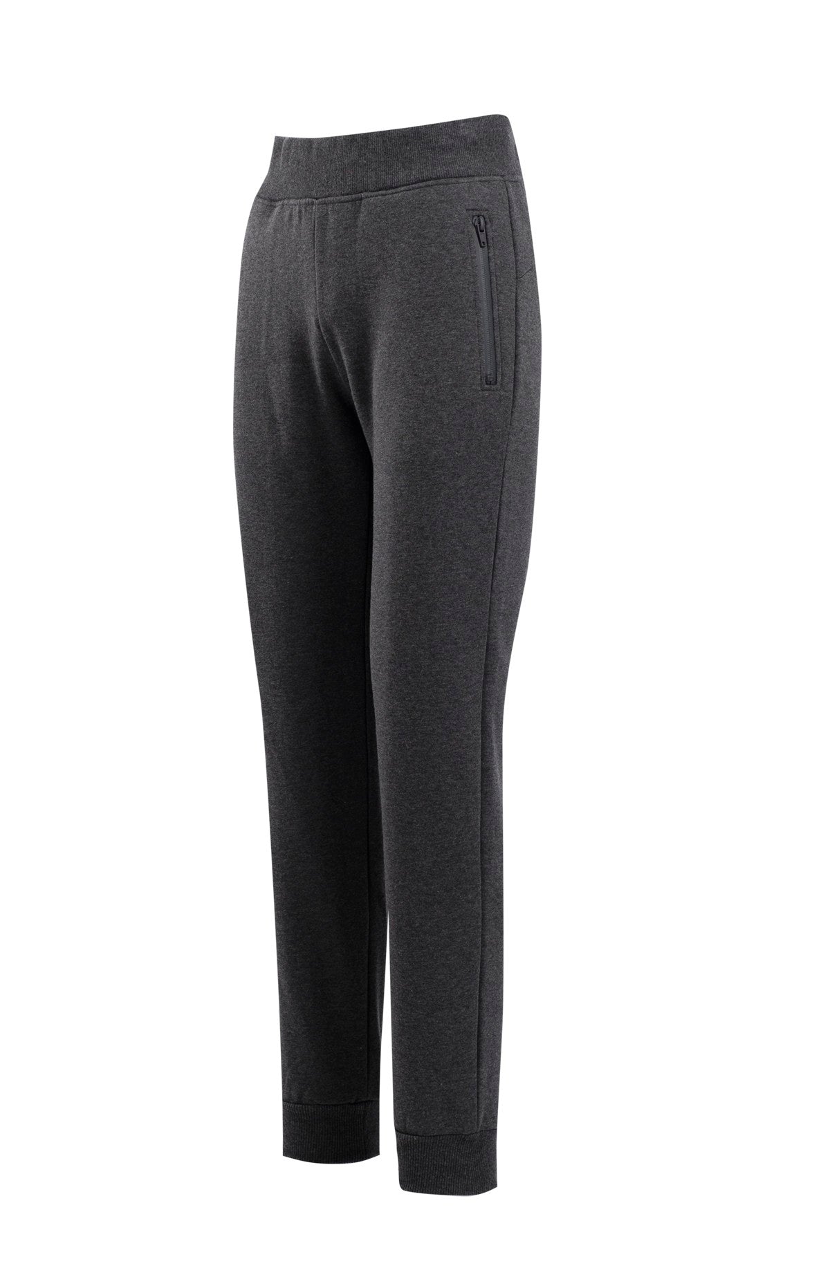RAMO TR07LD Women’s STANCE brushed fleece pants — Dark Marl side