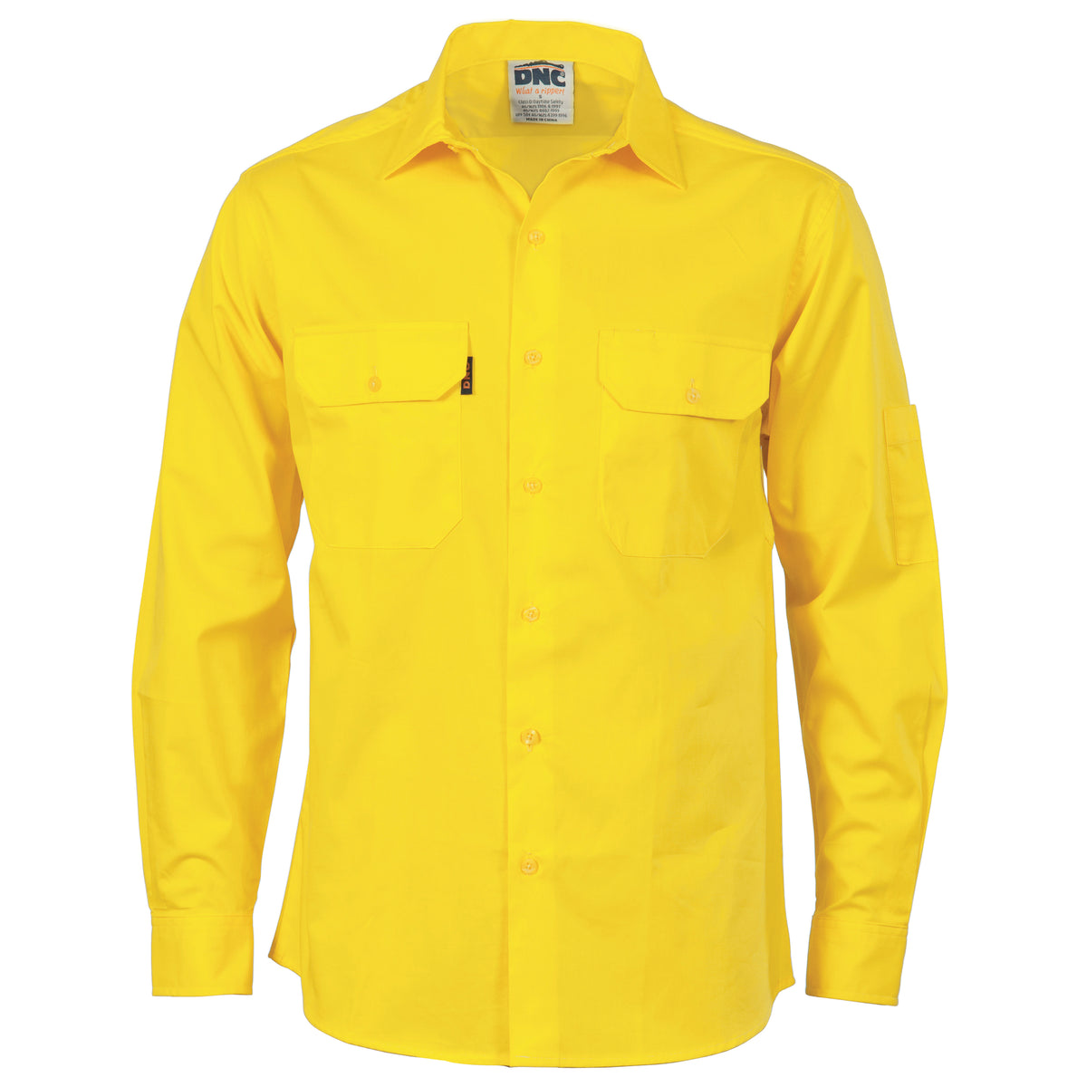 Yellow — DNC 3208 blank garment