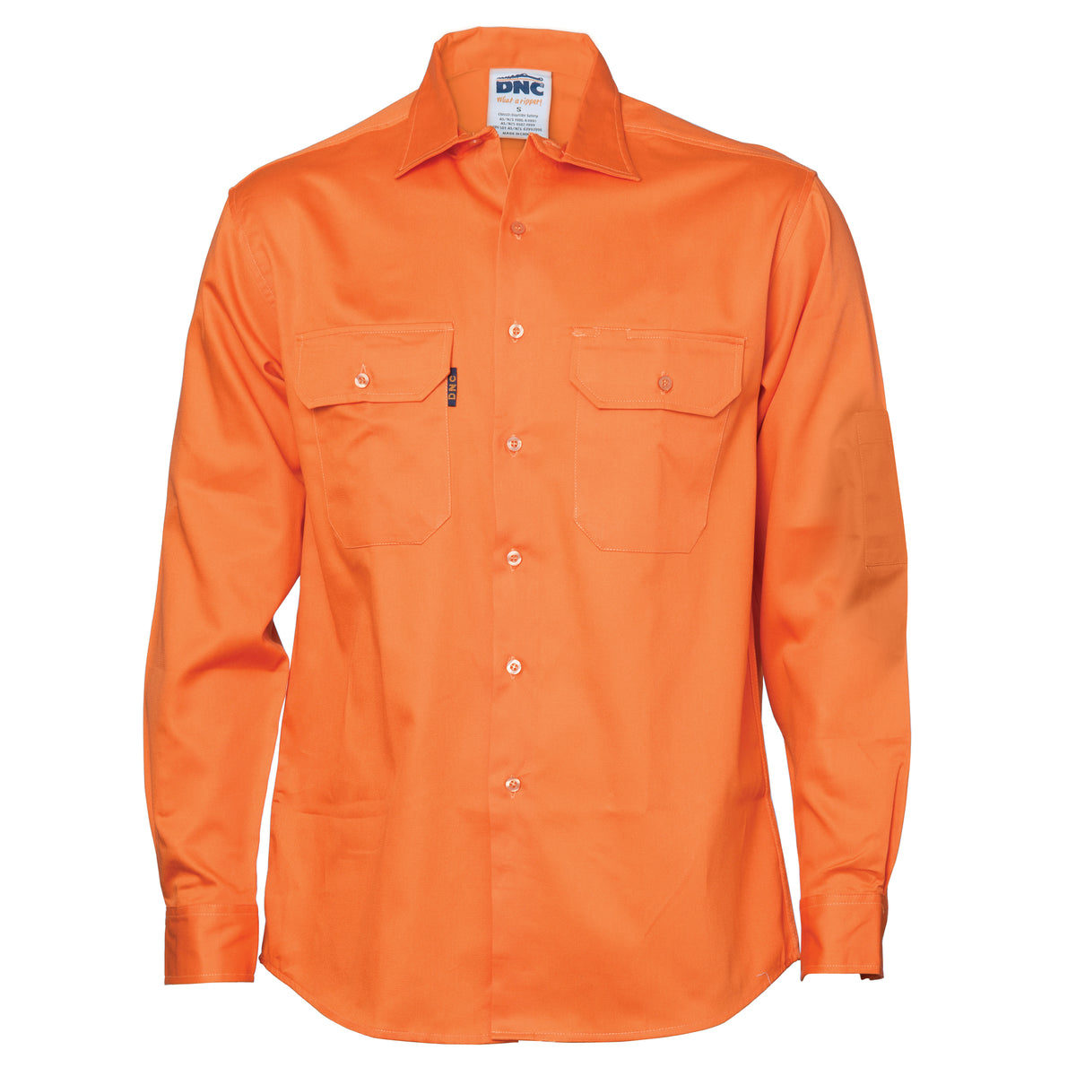 Orange — DNC 3208 blank garment