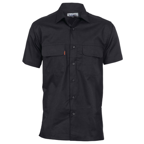 DNC Three Way Cool Breeze Shirt - Short Sleeve — Black