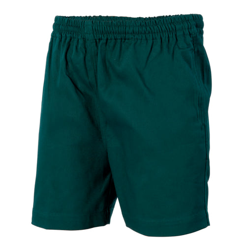 DNC Drill Elastic Drawstring Shorts — Green