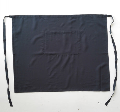 Bocini Polyester Drill Half Apron - With Pocket — Bottle Green