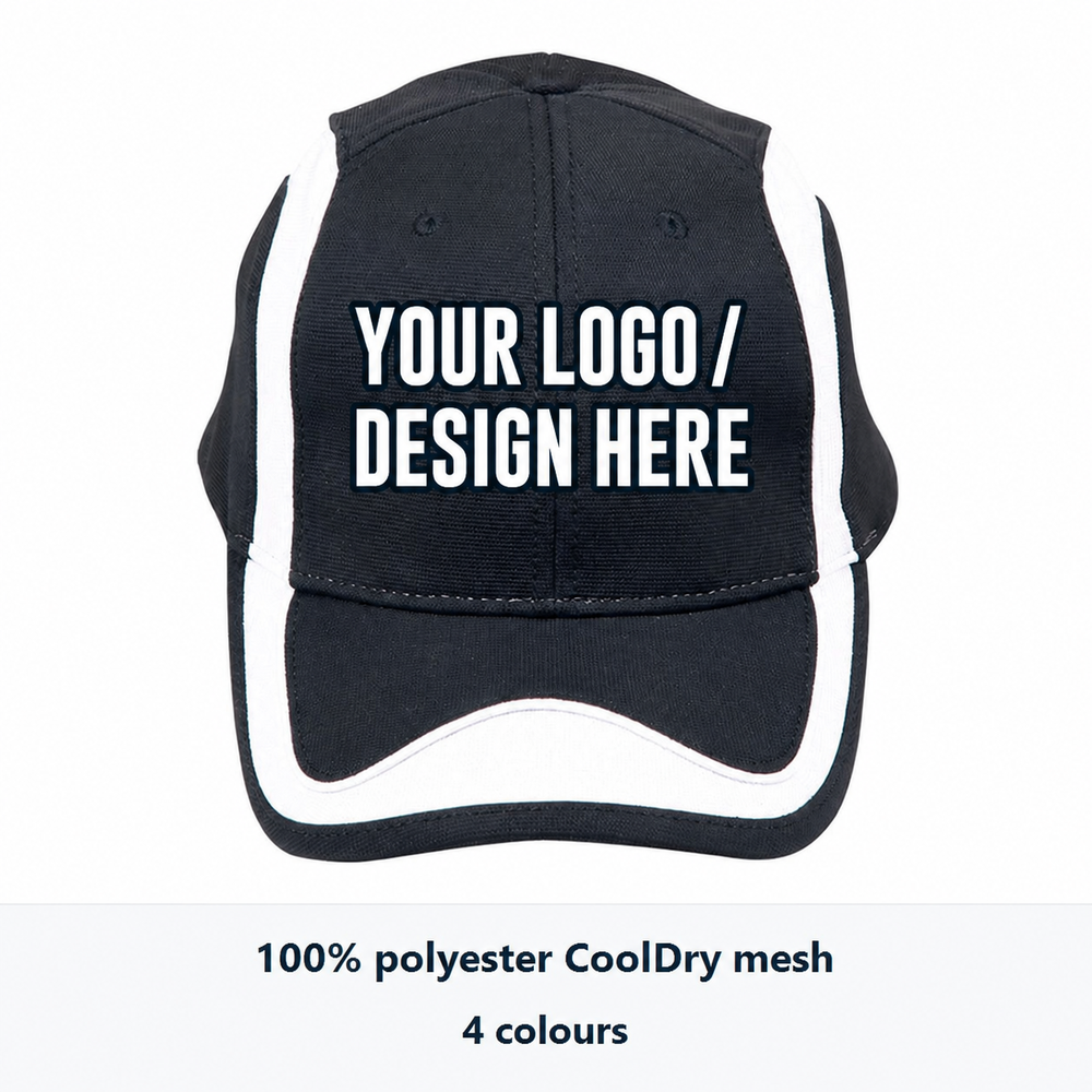Winning Spirit CH53 Legend Cap with YOUR LOGO / DESIGN HERE in the custom print area