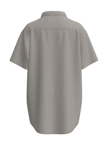 Bocini Unisex Cotton Drill Short Sleeve Work Shirt WS0679 – official supplier view 7